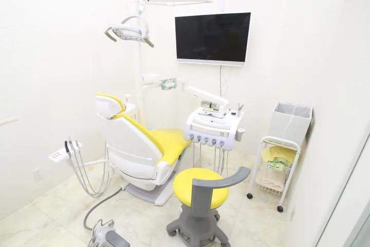 完全個室の診療室